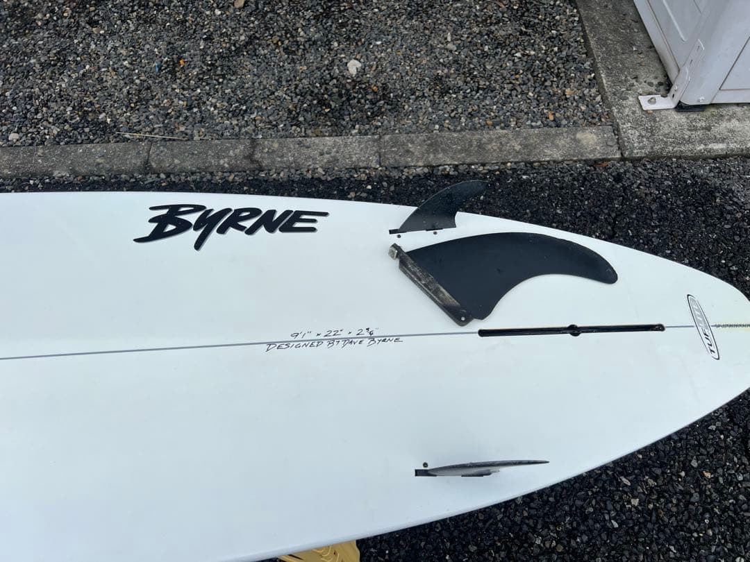 ロングボード　BYRNE 9'1 ワックス不要 タフライト　ケースおまけ