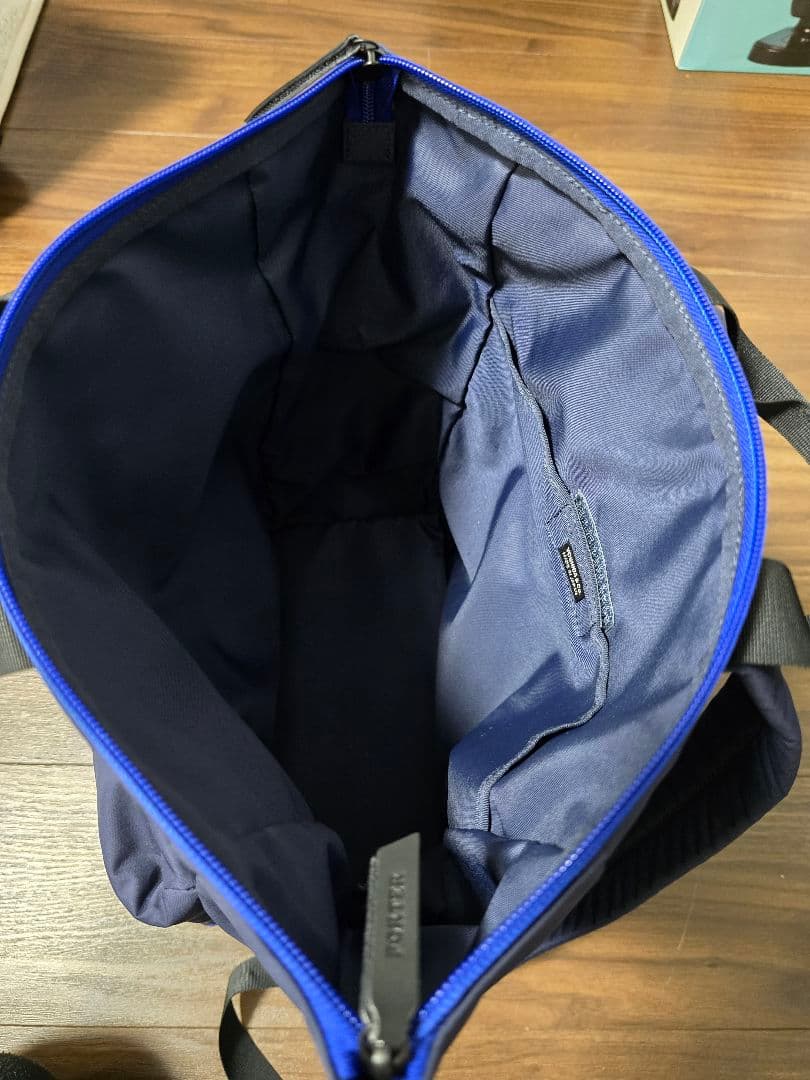 【美品】ポータームース 2WAY (L) リュック 吉田カバン ネイビー