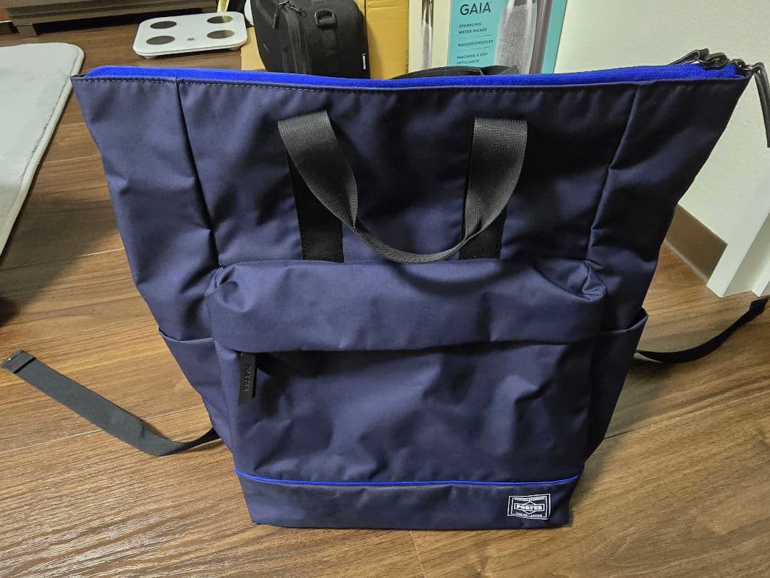 【美品】ポータームース 2WAY (L) リュック 吉田カバン ネイビー