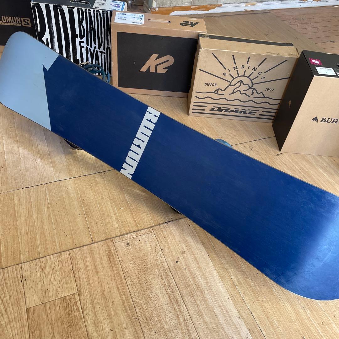 BURTON×SALOMONバイン付きスノーボードセット　テリエモデル　バートン