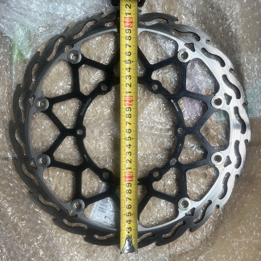 WR250R フレイムディスク　前後セット（チタンボルト付き）