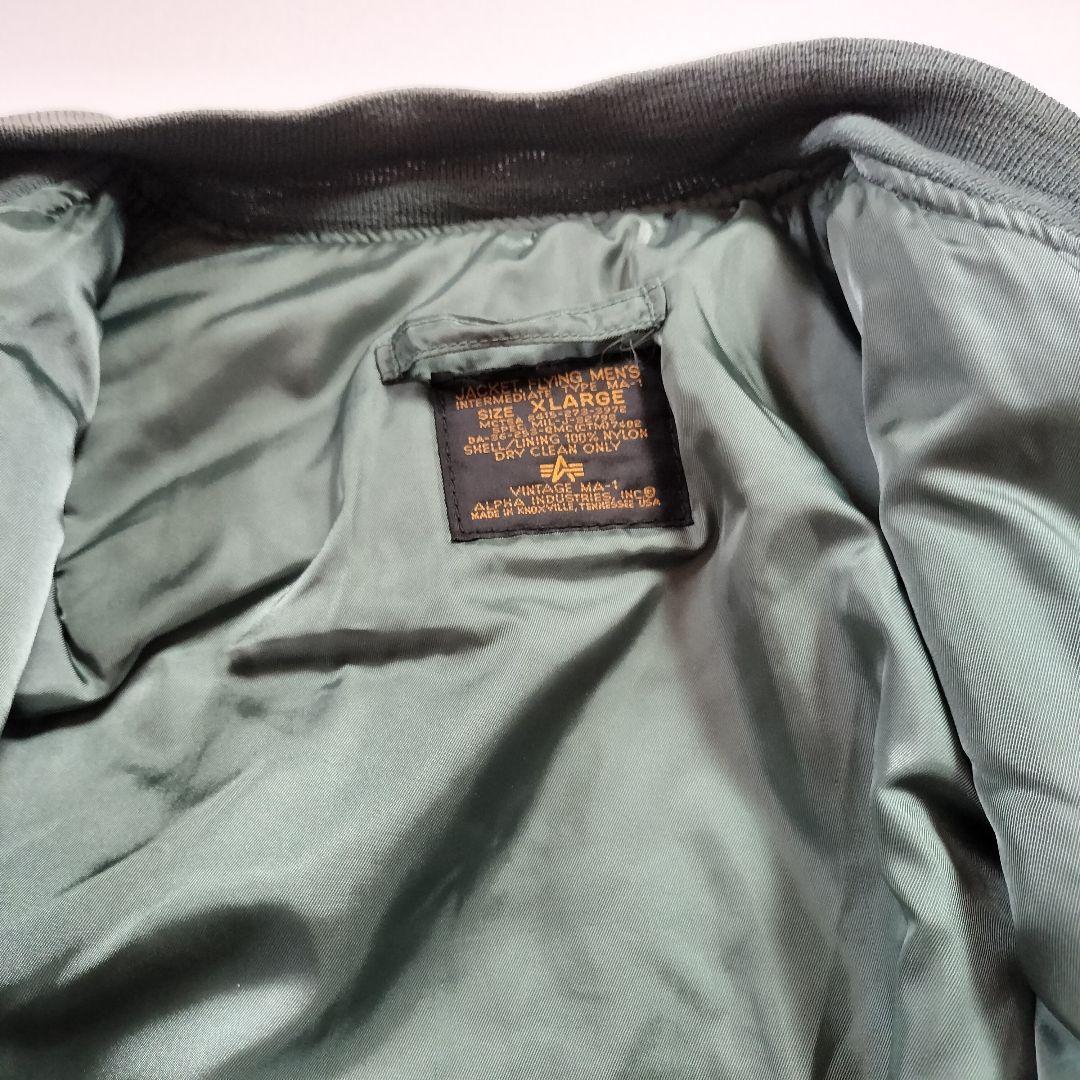 【90s ALPHA USA製 1950 vintage MA-1 サイズXL