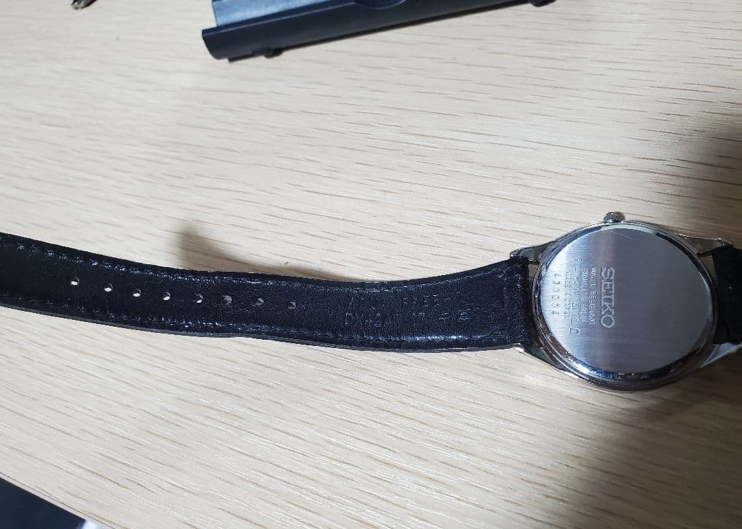 SEIKO SACM171 メンズ クオーツ 稼働 純正バンド交換済