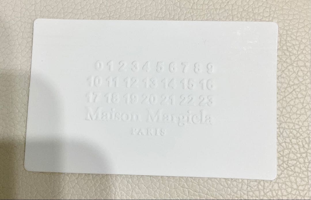 未使用 メゾンマルジェラ グラムスラム ミニウォレット