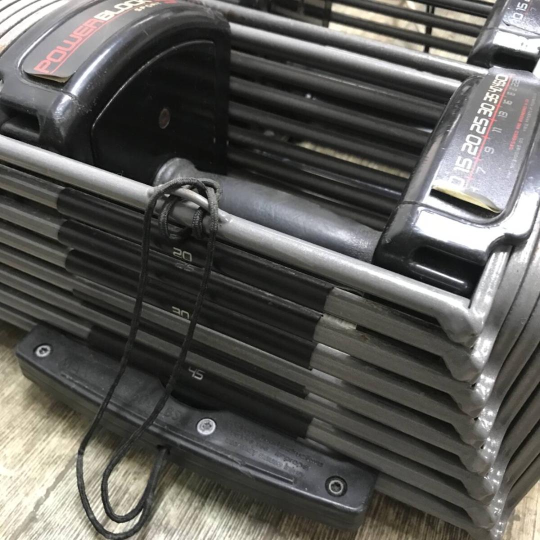 POWER BLOCK SP50 可変式ダンベル 23Kg×2/計100ポンド