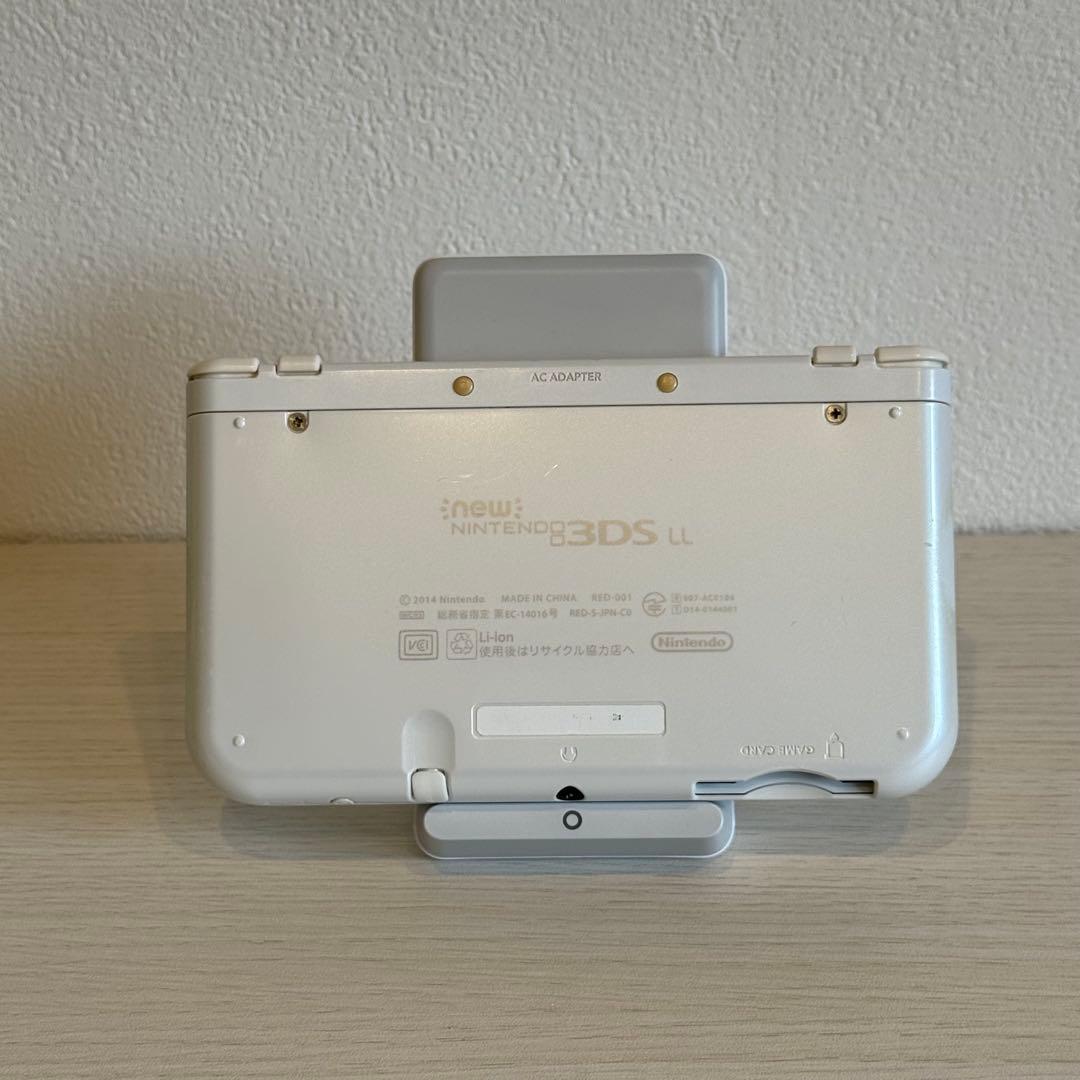 【訳ありジャンク】Newニンテンドー3DS LL パールホワイト 3-093