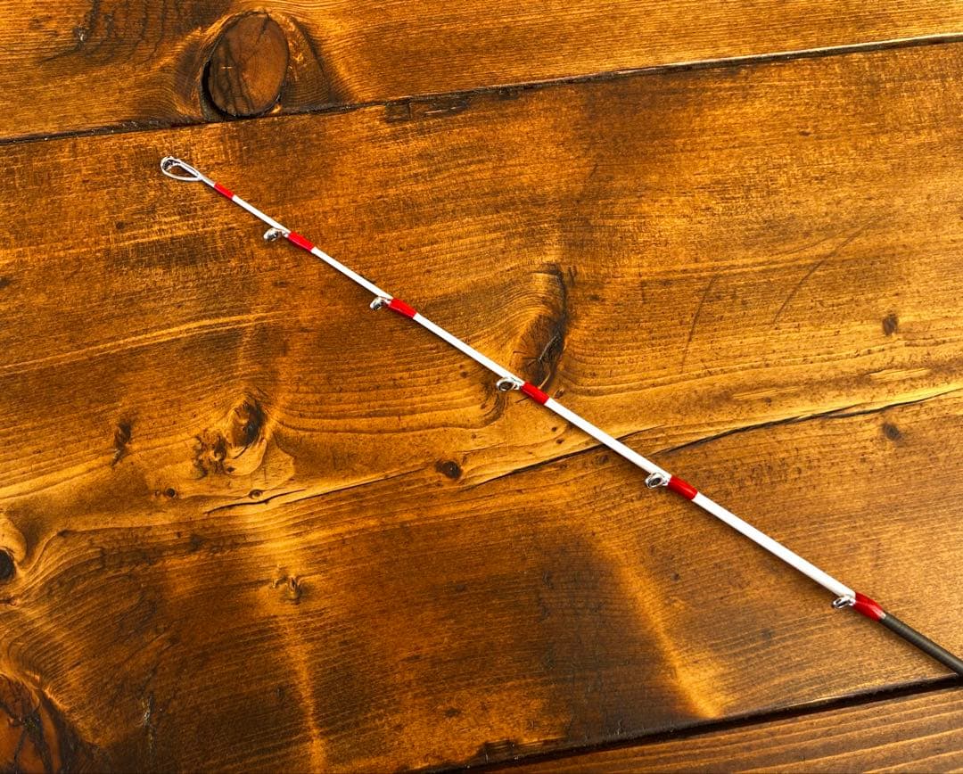 ジギングロッド　デジタルカウンター付きリール　スパイラル　パワーハンドル　船釣り