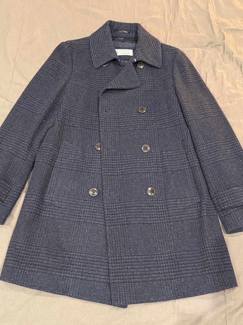 TOMORROWLAND PILGRIM チェック柄ピーコート