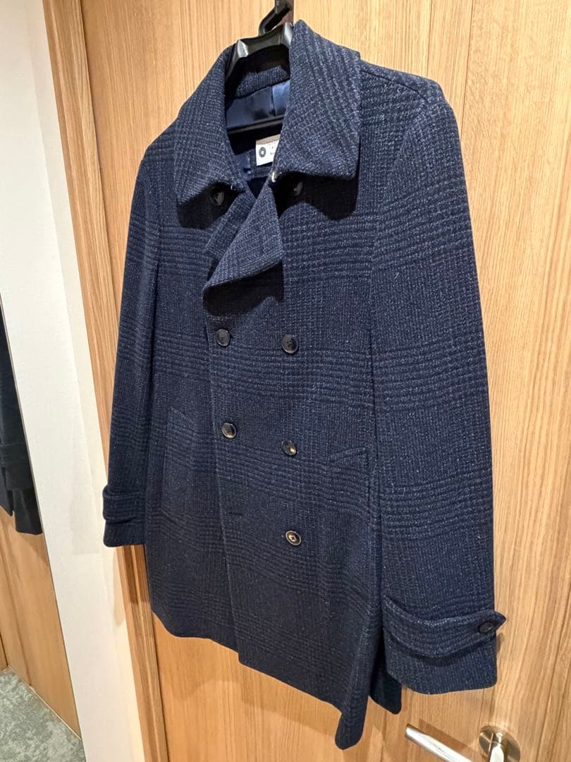 TOMORROWLAND PILGRIM チェック柄ピーコート