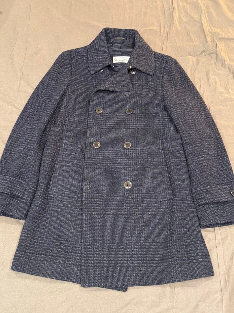 TOMORROWLAND PILGRIM チェック柄ピーコート