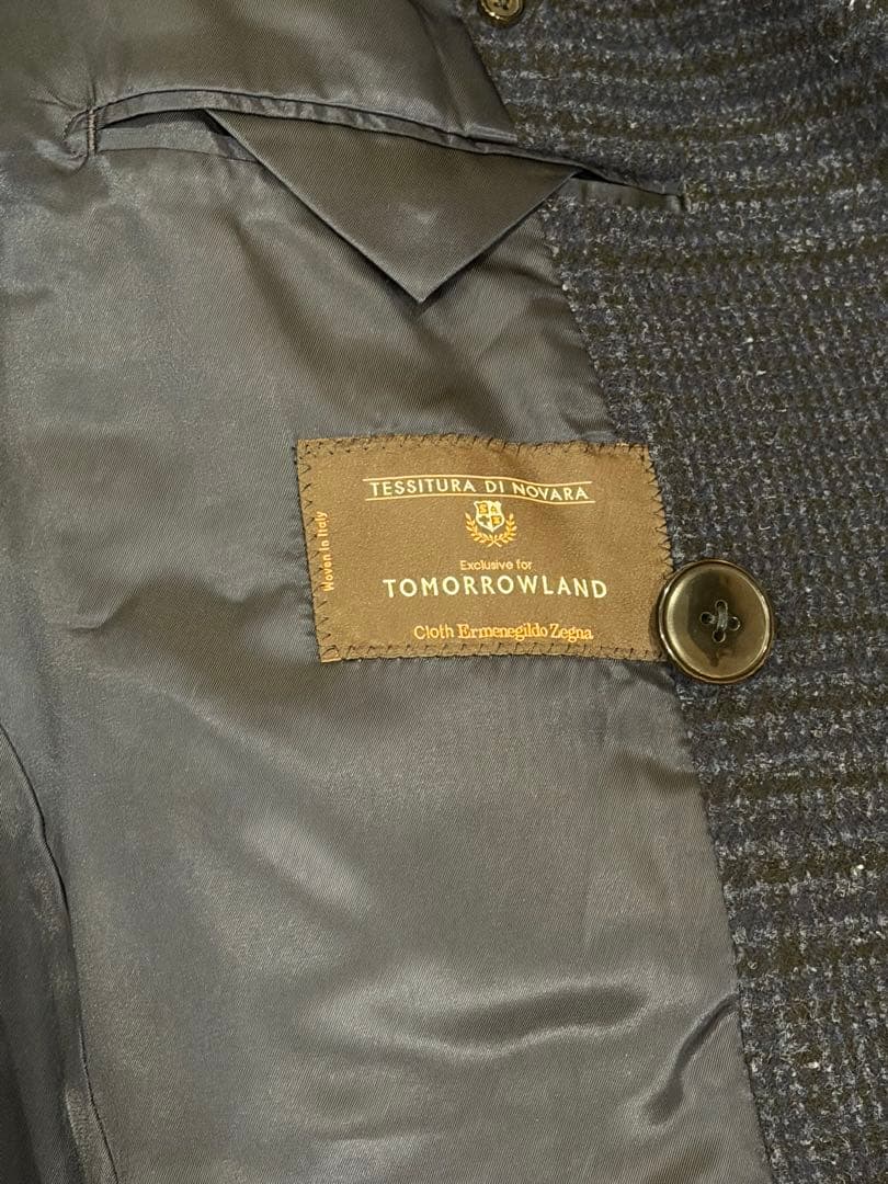 TOMORROWLAND PILGRIM チェック柄ピーコート