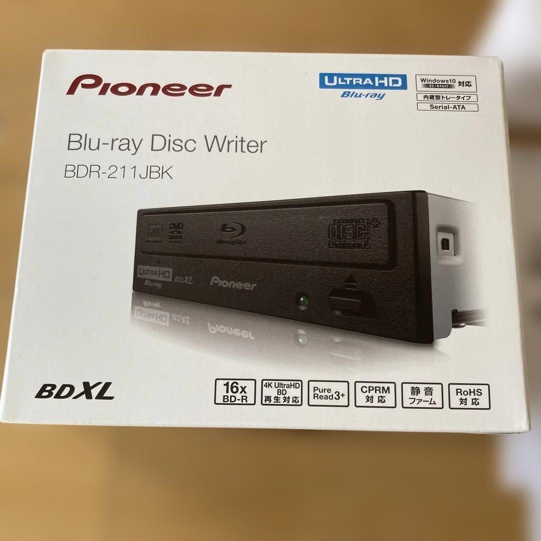 Pioneer Blu-ray Disc Witer BDR-211JBK 美品