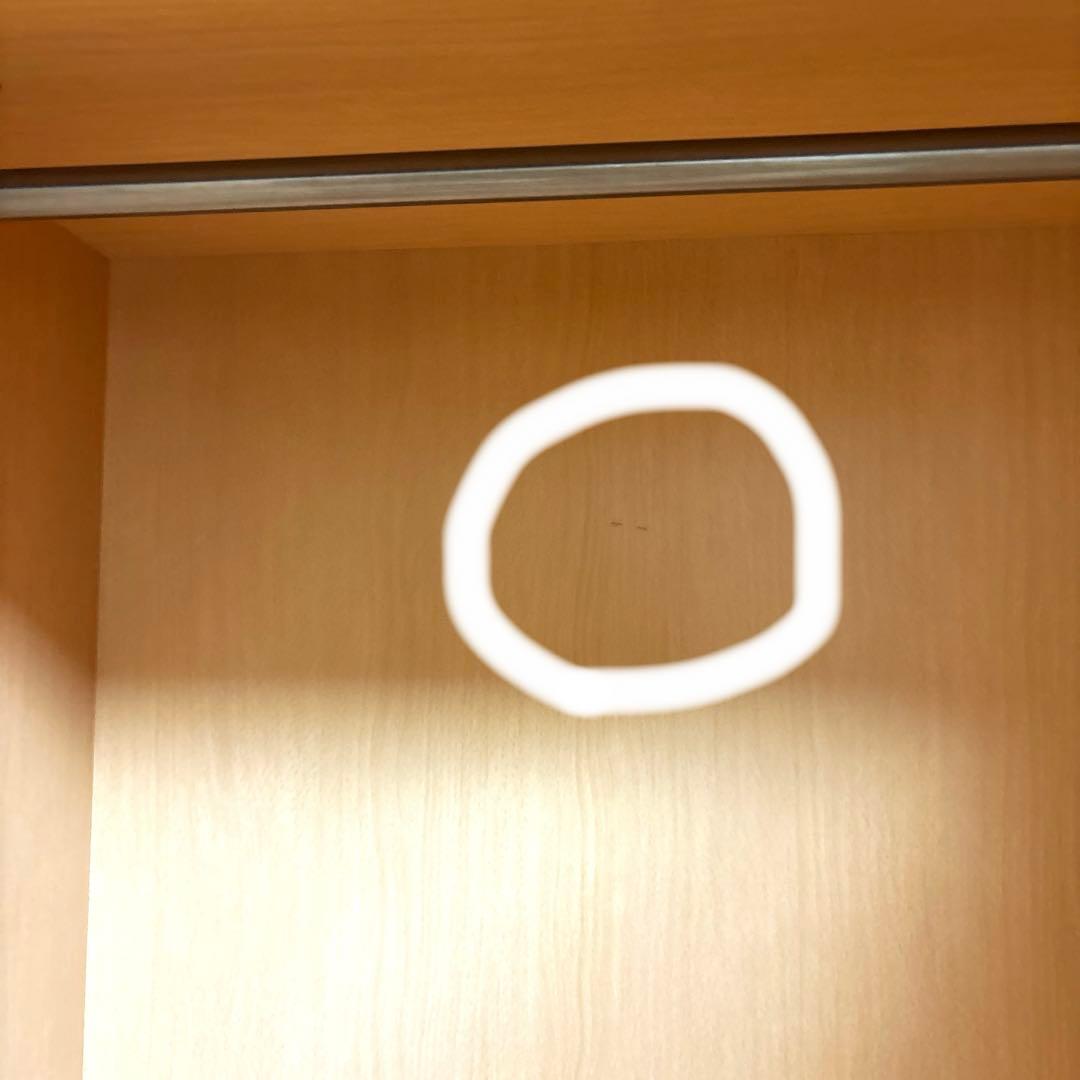 【たのめる便発送】洋服ダンス　クローゼット　1枚目写真④