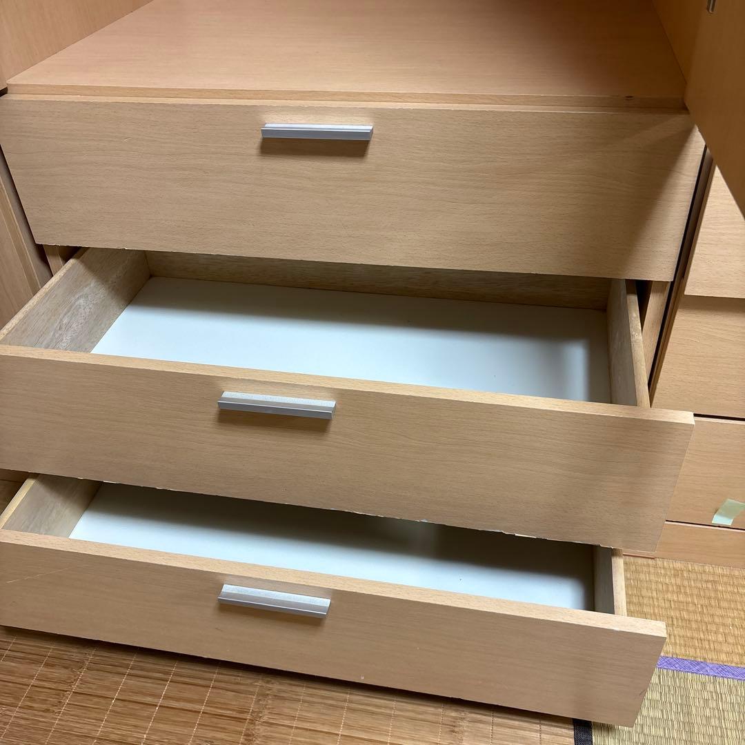 【たのめる便発送】洋服ダンス　クローゼット　1枚目写真④