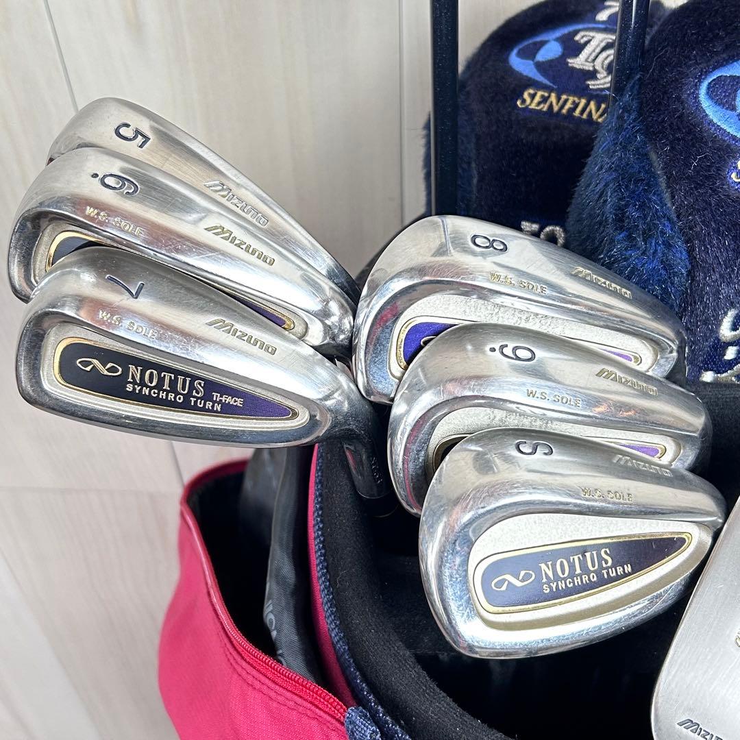 【レディース右】エスヤード ミズノ レディースゴルフセット L 初心者