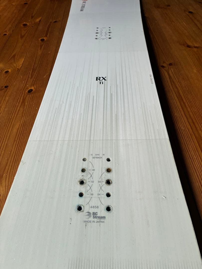 スノーボード bc stream RX ti 64