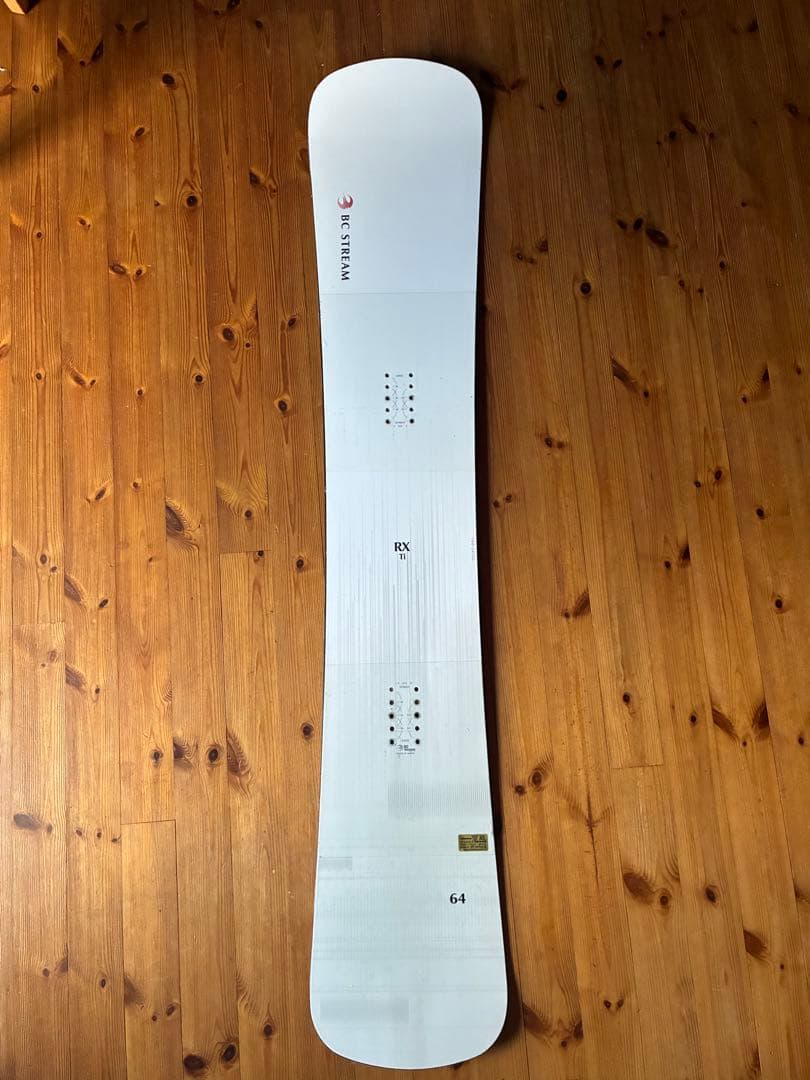 スノーボード bc stream RX ti 64
