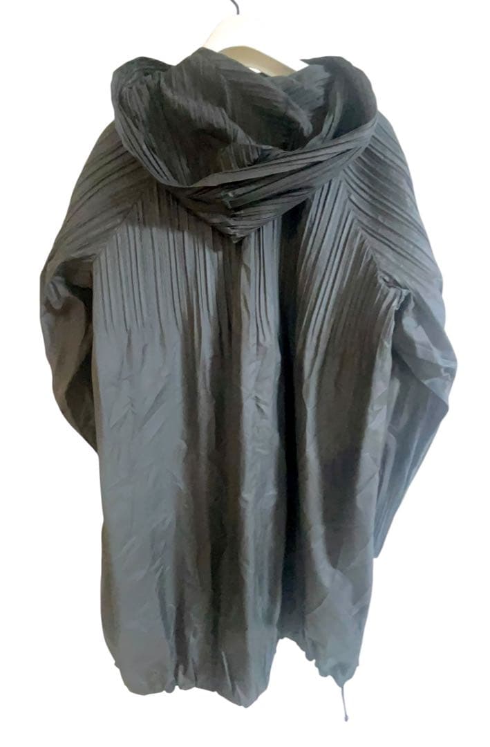 プリーツプリーズ PLEATS PLEASE イッセイミヤケ フーデット コート
