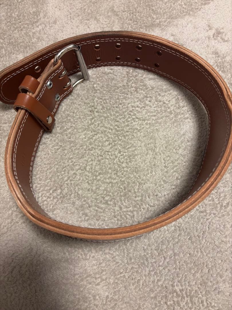 GOLD'S GYM プロレザーベルト M