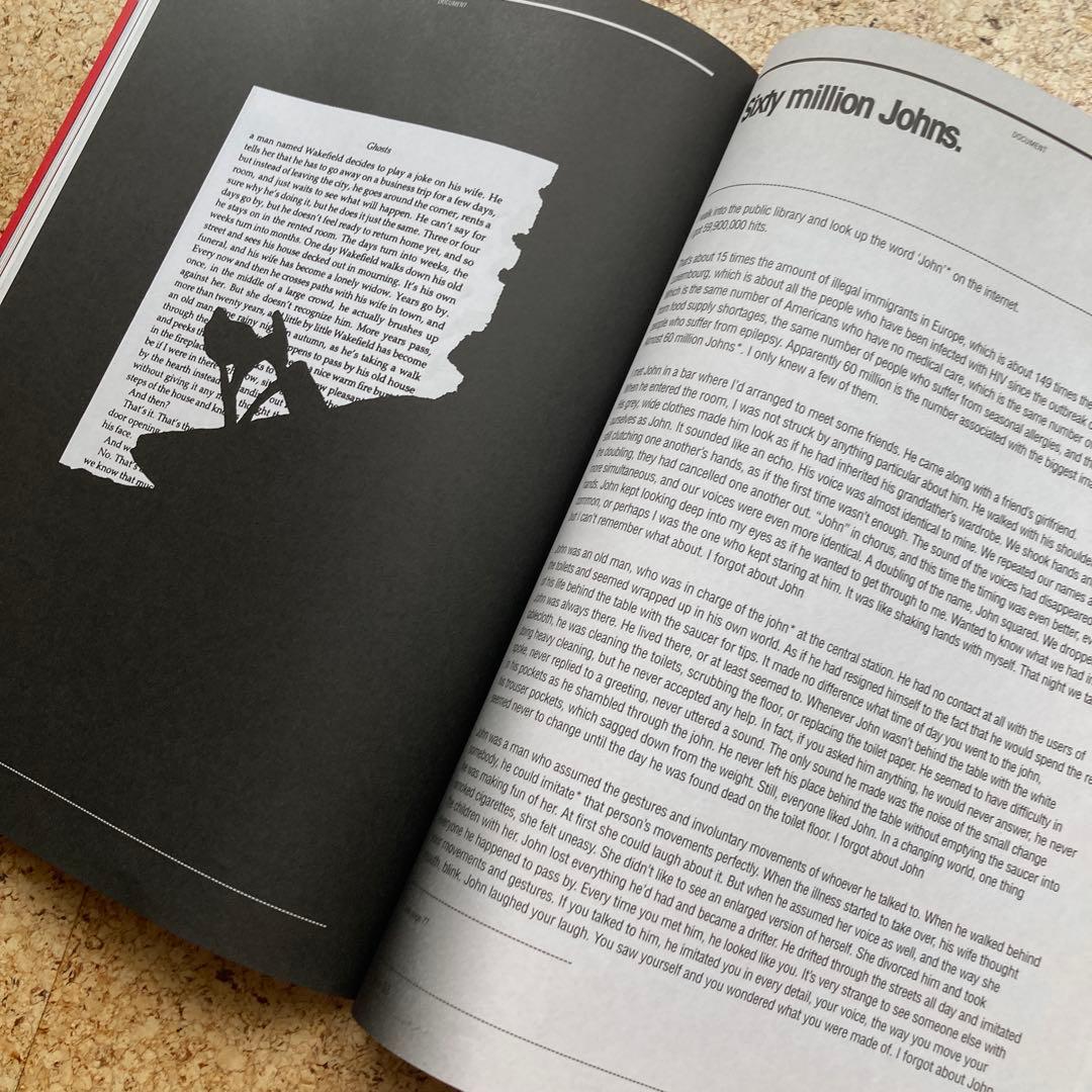 【希少洋雑誌】Re-Magazine 9 John グラフィックデザイナー向け