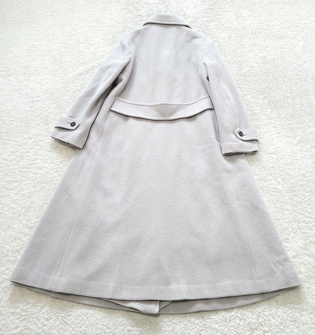 【完売品】24AW　ナチュラルビューティー　ビッグカラーダブルチェスターコート