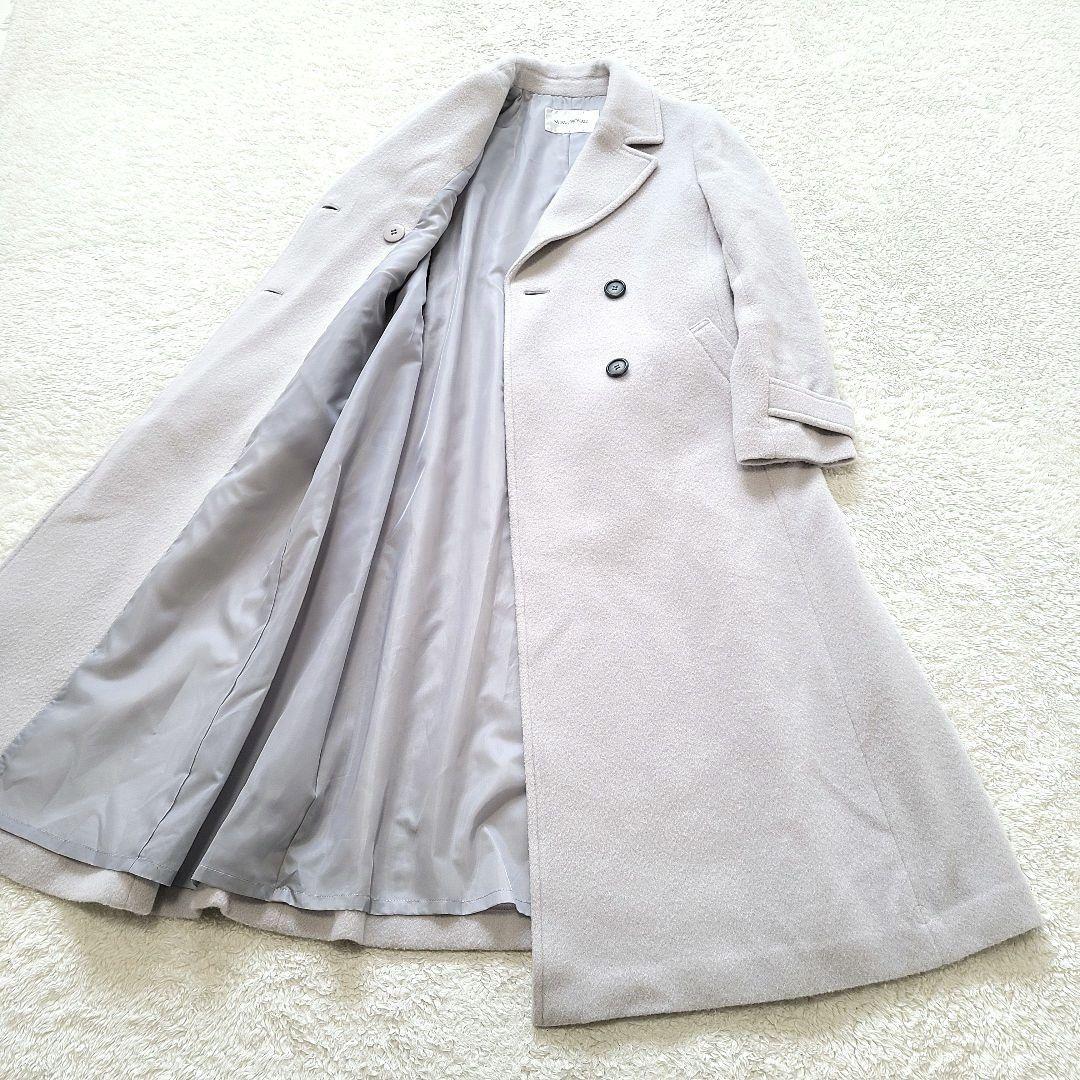 【完売品】24AW　ナチュラルビューティー　ビッグカラーダブルチェスターコート