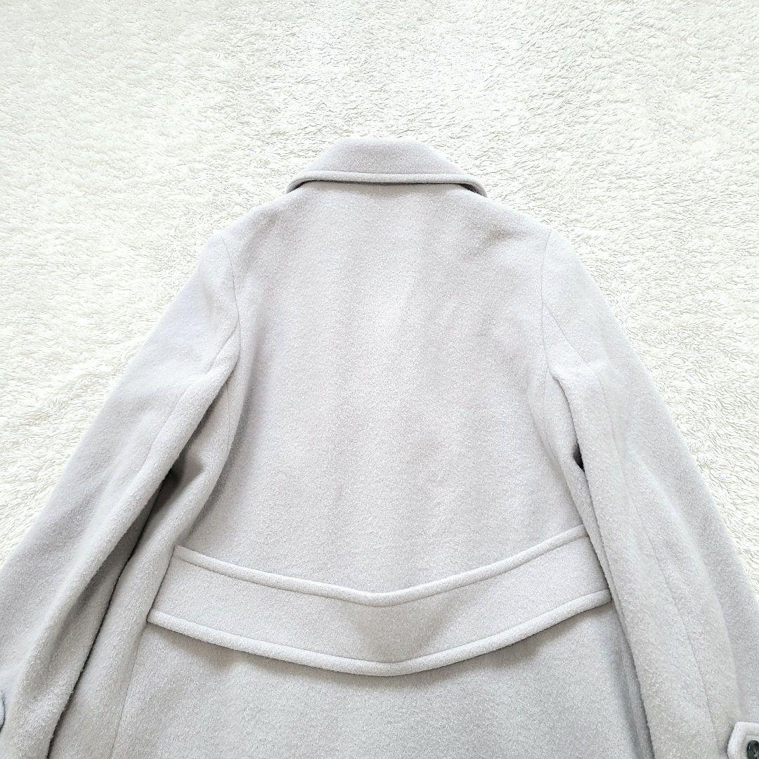 【完売品】24AW　ナチュラルビューティー　ビッグカラーダブルチェスターコート