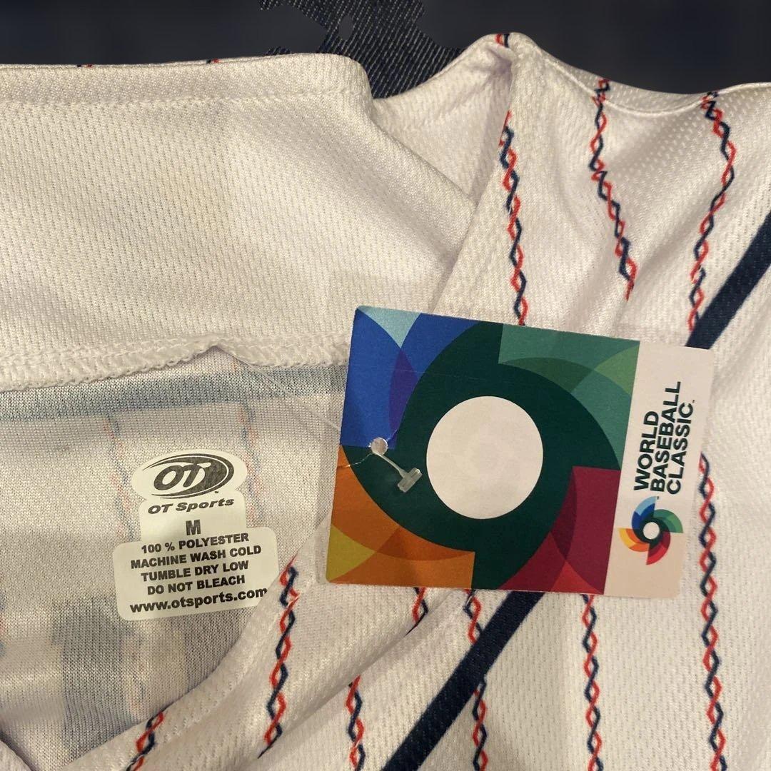 吉田正尚　直筆サイン入り　WBC ユニフォーム　新品未使用　Lサイズ　L 正規品