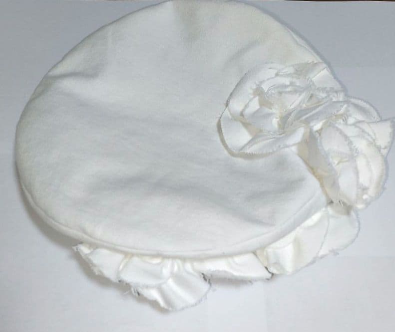 【タグ付き・新品未使用】バラ色の帽子 共花ベレー