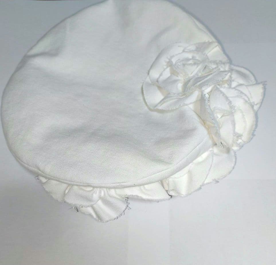 【タグ付き・新品未使用】バラ色の帽子 共花ベレー