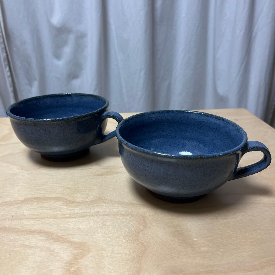 小澤基晴さん　スープカップ 2点セット