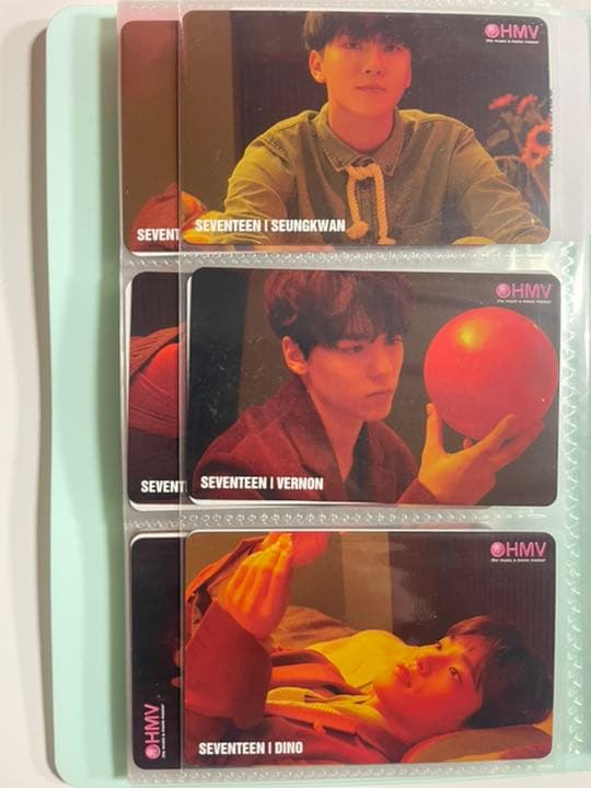 SEVENTEEN hmv特典 トレカ コンプ 6th you