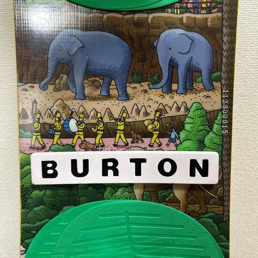 Burton kids スノーボード 90cm（板、ビンディング、デッキパッド）