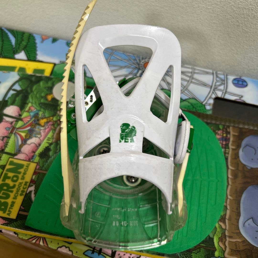 Burton kids スノーボード 90cm（板、ビンディング、デッキパッド）