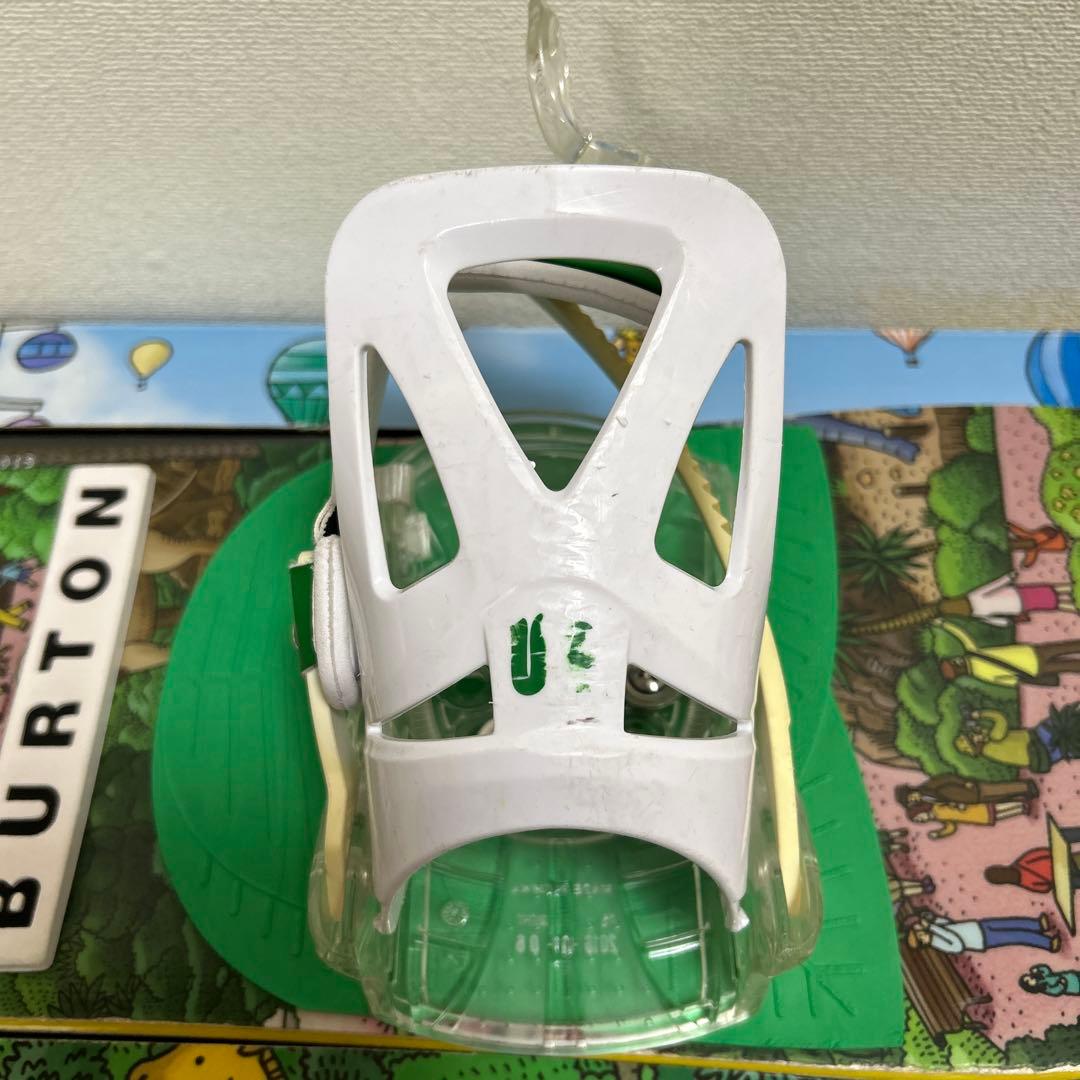 Burton kids スノーボード 90cm（板、ビンディング、デッキパッド）