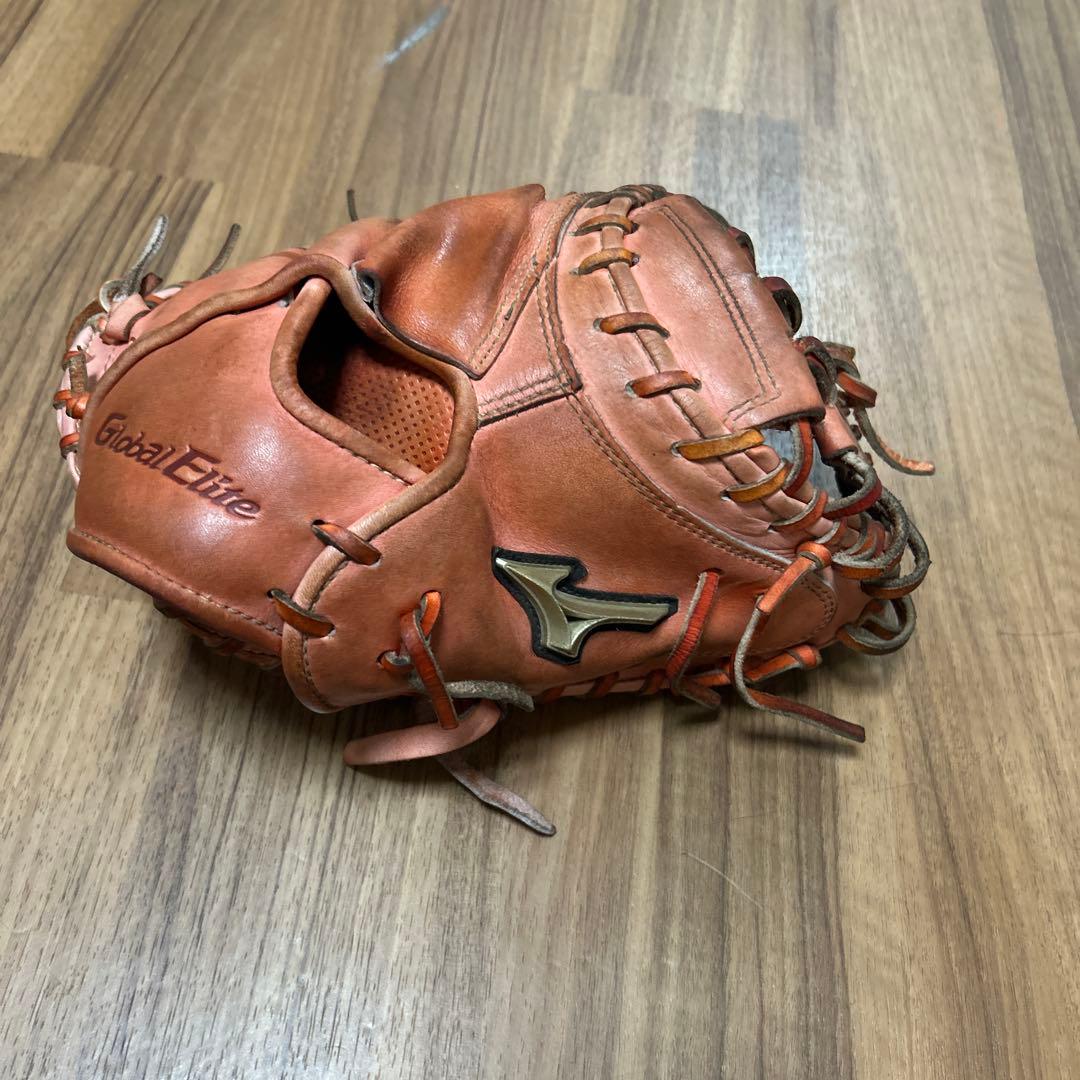 Global Elite 右手用キャッチャーミット硬式用