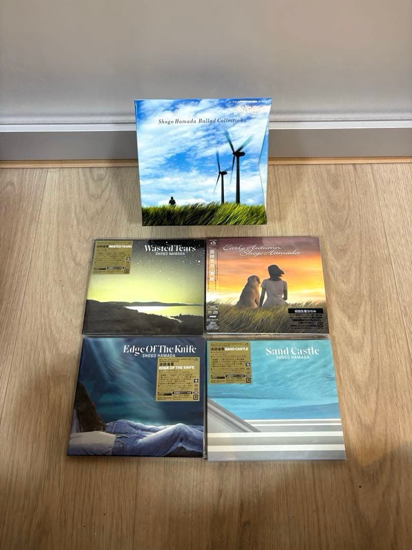 浜田省吾 「BALLAD COLLECTION」CD4枚セット