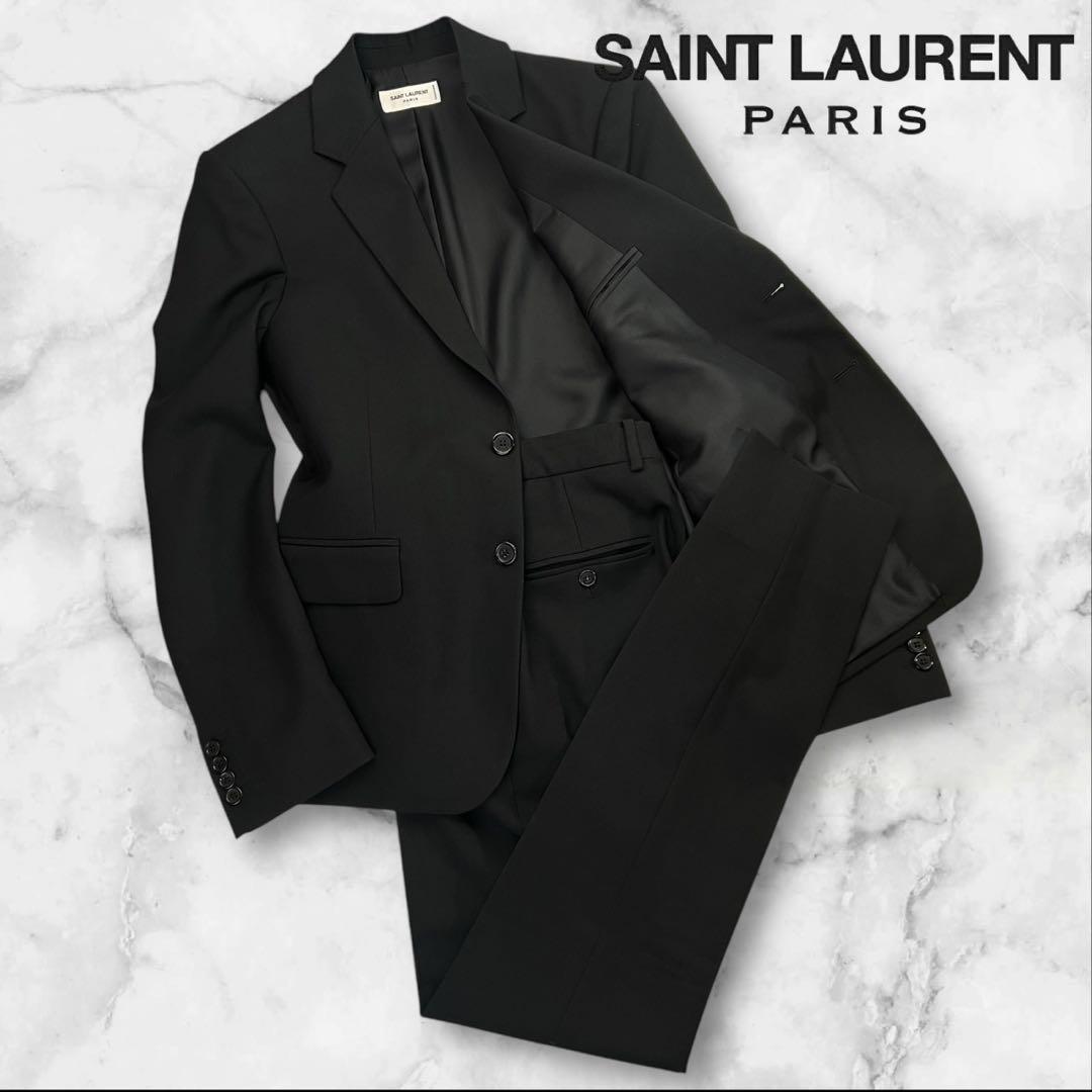 定価約65万 極美品 SAINT LAURENT PARIS スーツ サイズ46