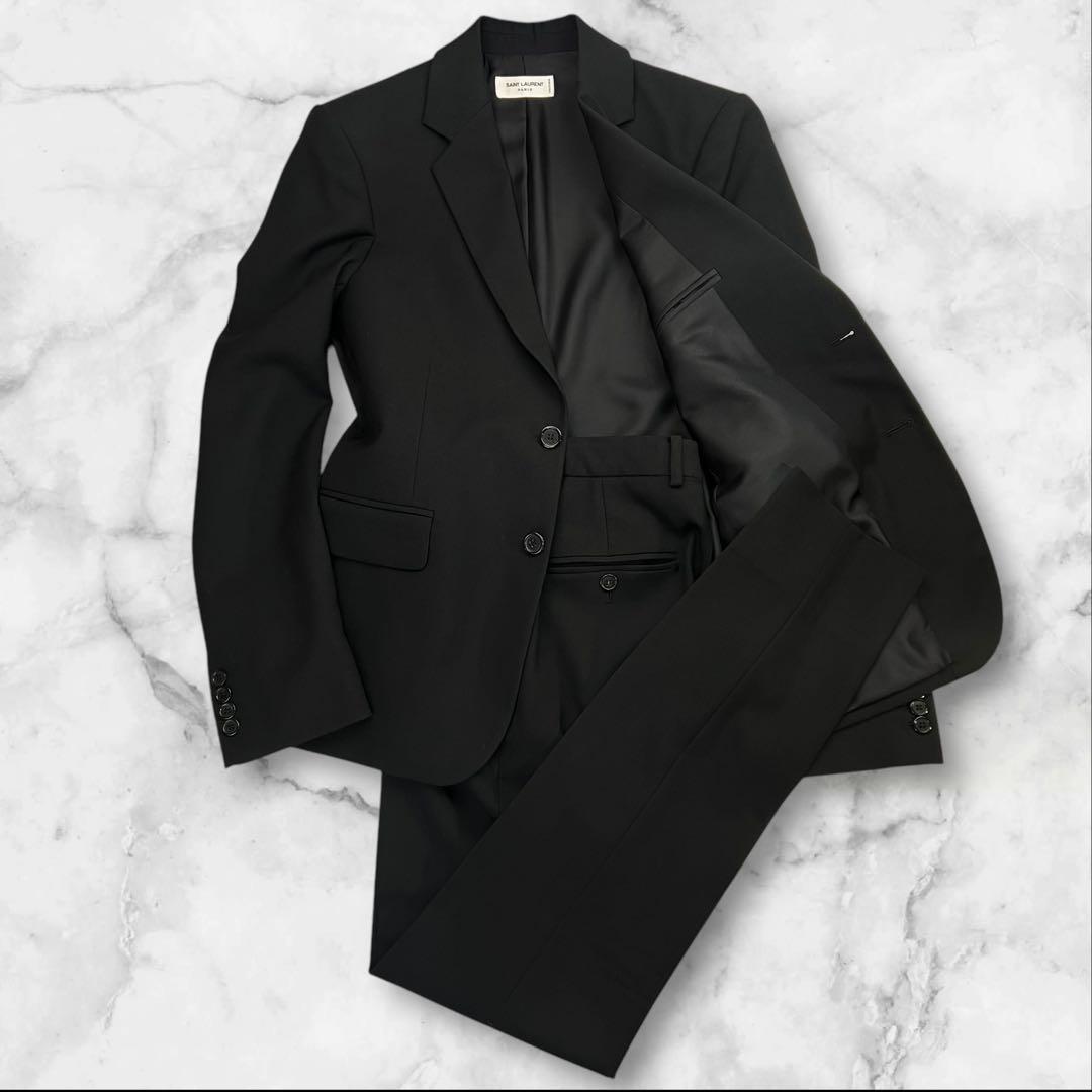 定価約65万 極美品 SAINT LAURENT PARIS スーツ サイズ46