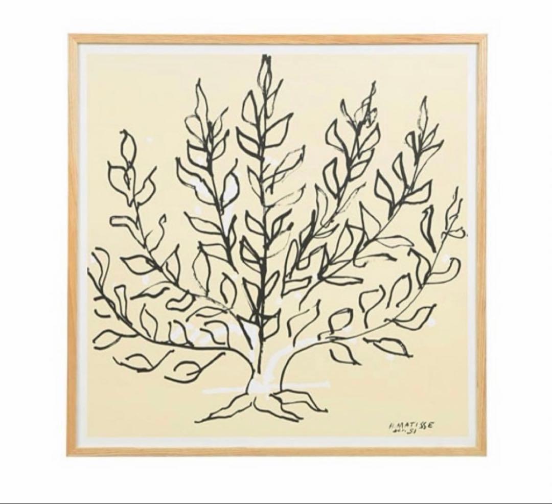 【IDEE 】アートポスター アンリ・マティス 低木