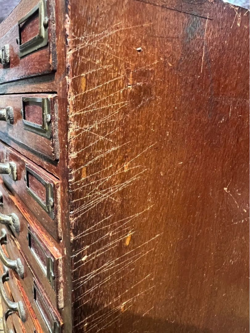 小物入れ 小引き出し 多引き出し インテリア アンティーク 昭和レトロ 当時物