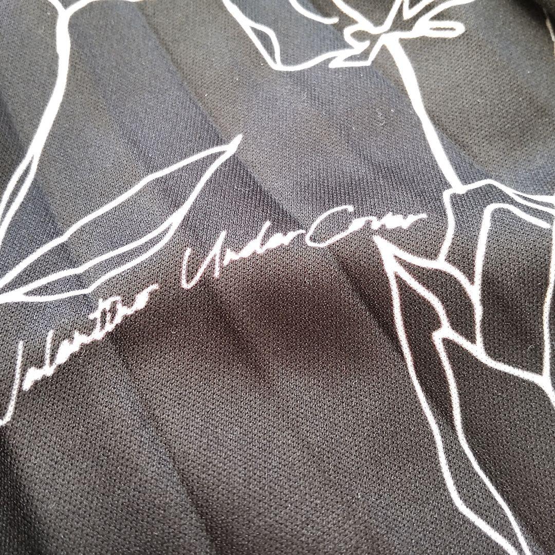 美品 ヴァレンティノ 長袖 花柄 キスマーク柄 レース ロングワンピース 黒