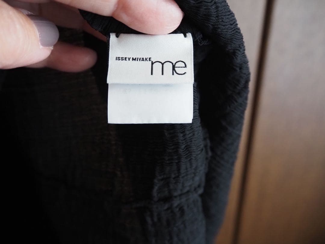 イッセイミヤケミー　ブラックチュニック 七分袖