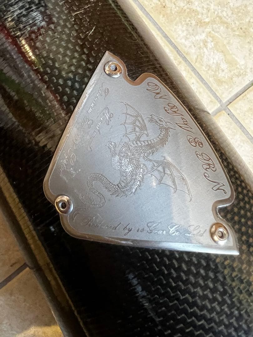 ゼファー1100 ワイバン　チタンマフラー　カーボン