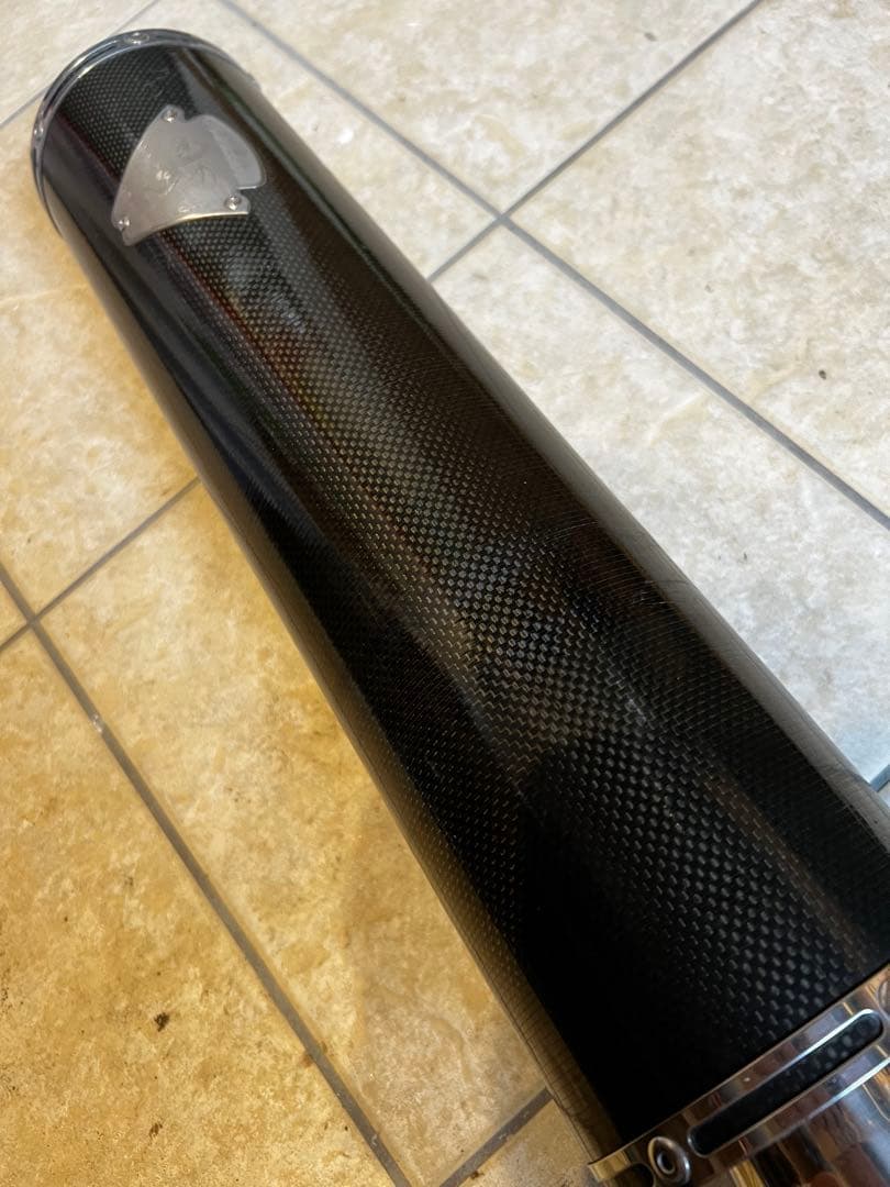 ゼファー1100 ワイバン　チタンマフラー　カーボン