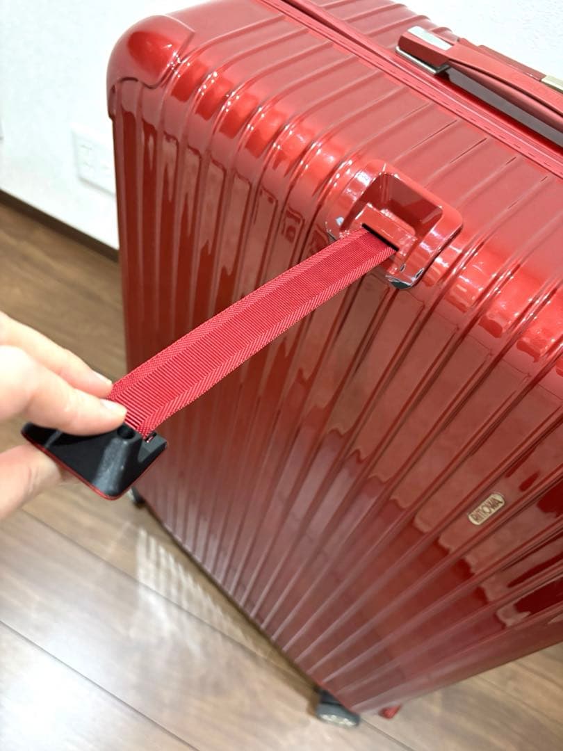 ジャッカリン リモワ サルサデラックス 104l オリエンタルレッド ４輪