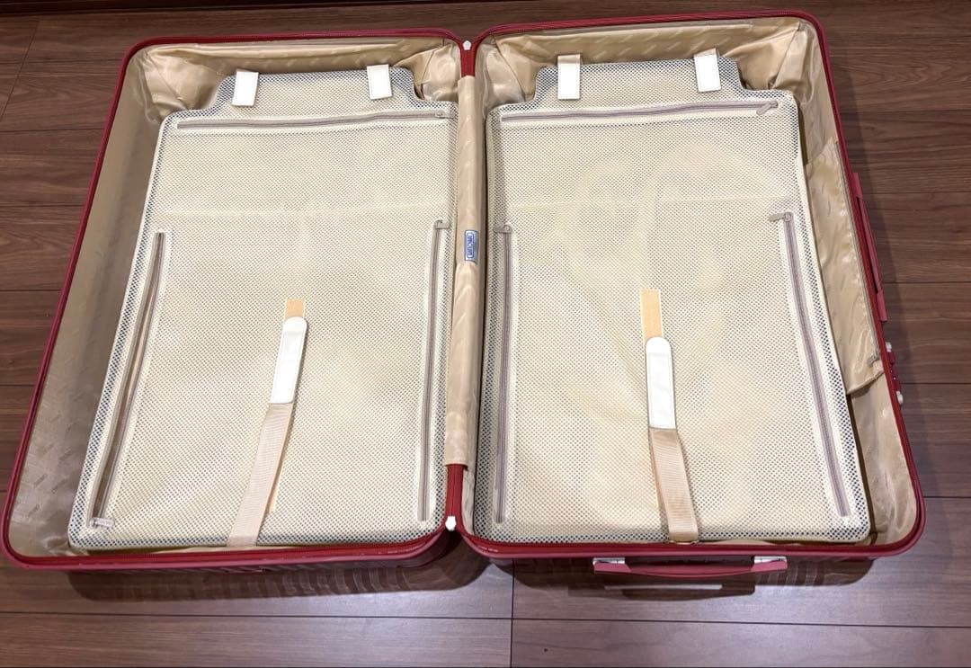 ジャッカリン リモワ サルサデラックス 104l オリエンタルレッド ４輪