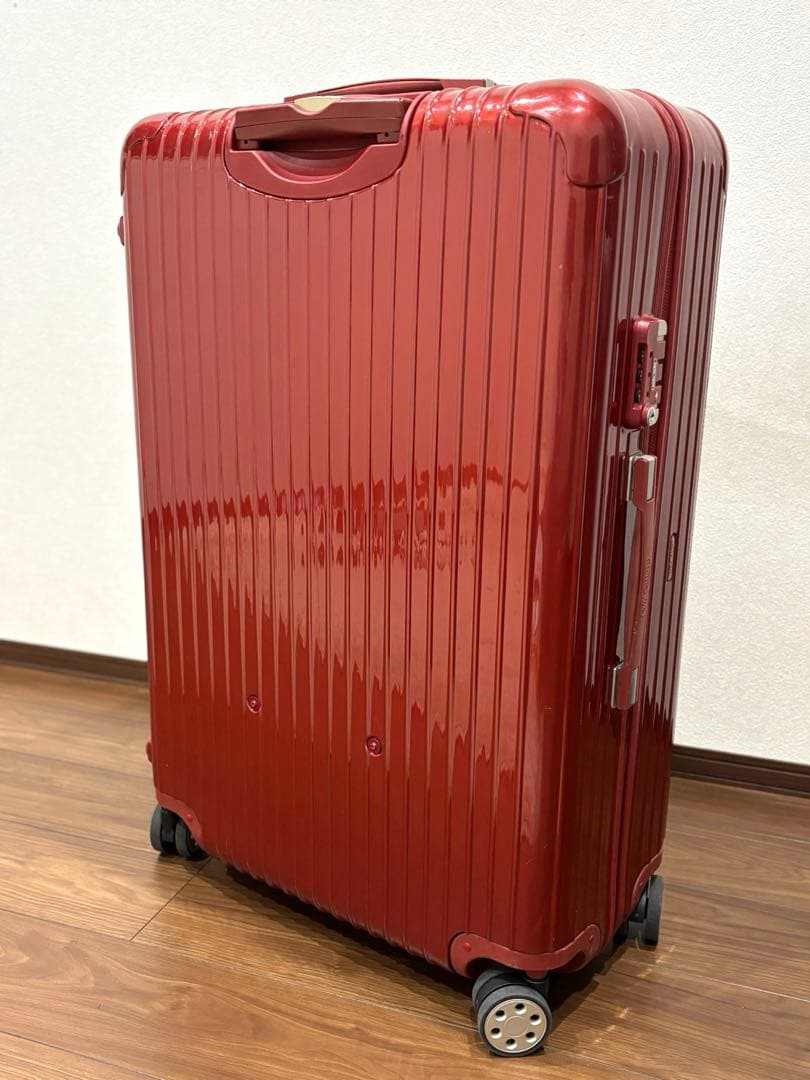 ジャッカリン リモワ サルサデラックス 104l オリエンタルレッド ４輪