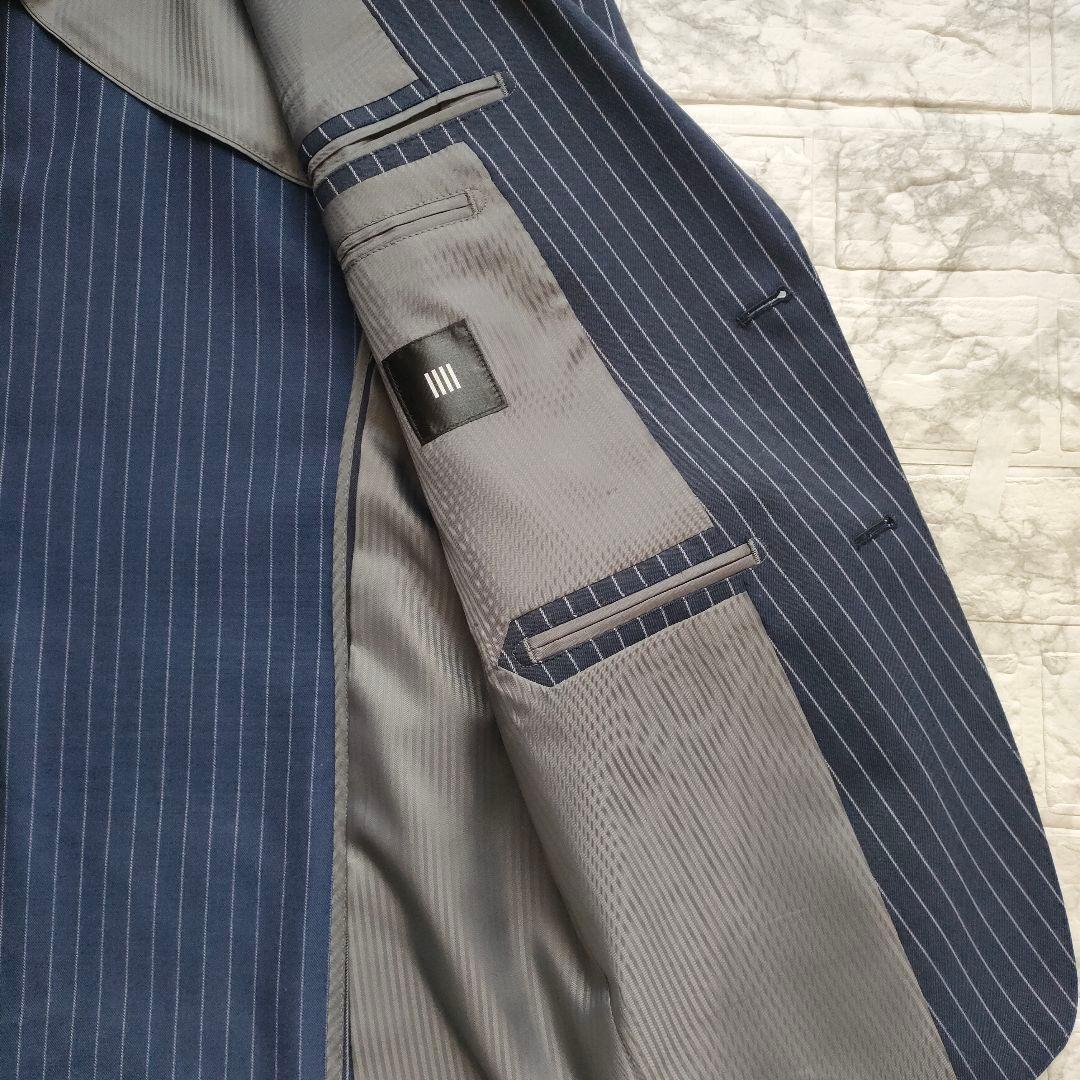 SUIT SELECT　3ピース　ストライプスーツセット　AB6