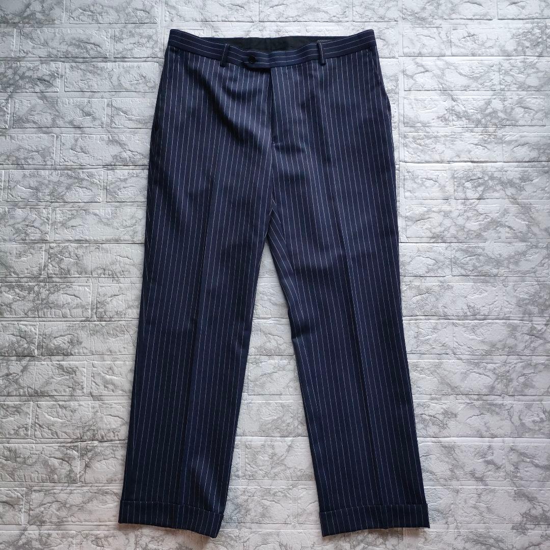 SUIT SELECT　3ピース　ストライプスーツセット　AB6